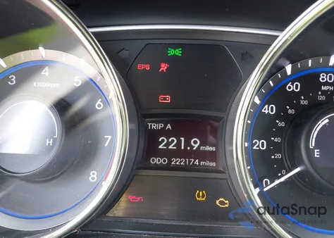 2012 Hyundai Sonata Gls z USA, uszkodzony, nr VIN 5NPEB4AC3CH394746